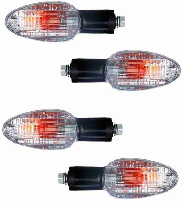 AutoSwag Front Rear Incandescent Indicator Light for TVS Apache