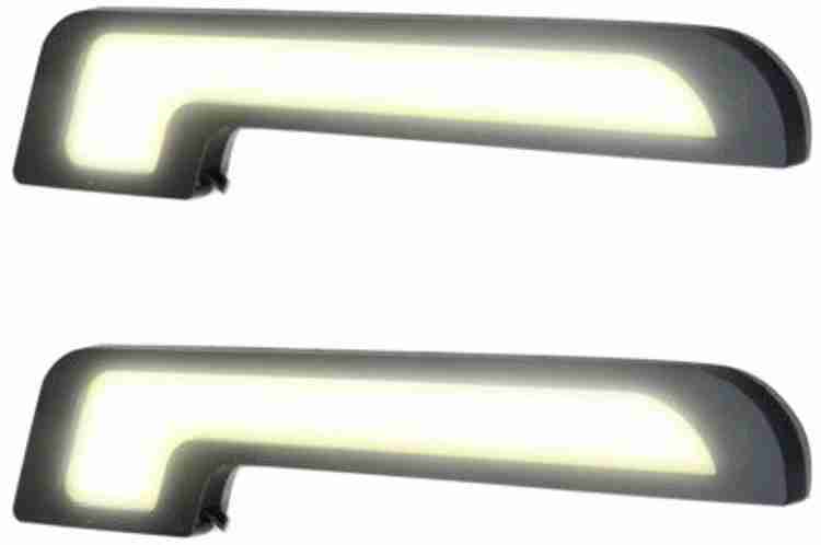 ACCESSOREEZ COB L Shape Daytime DRL Lights White For Maruti
