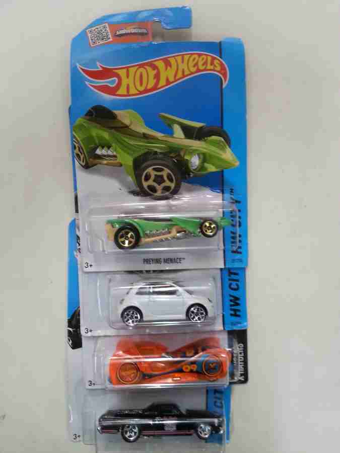 Hot wheels 4 store car pack