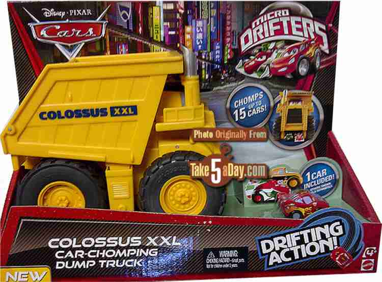 MATTEL Cars Micro Drifters Colossus Xxl Dump Truck - Cars Micro