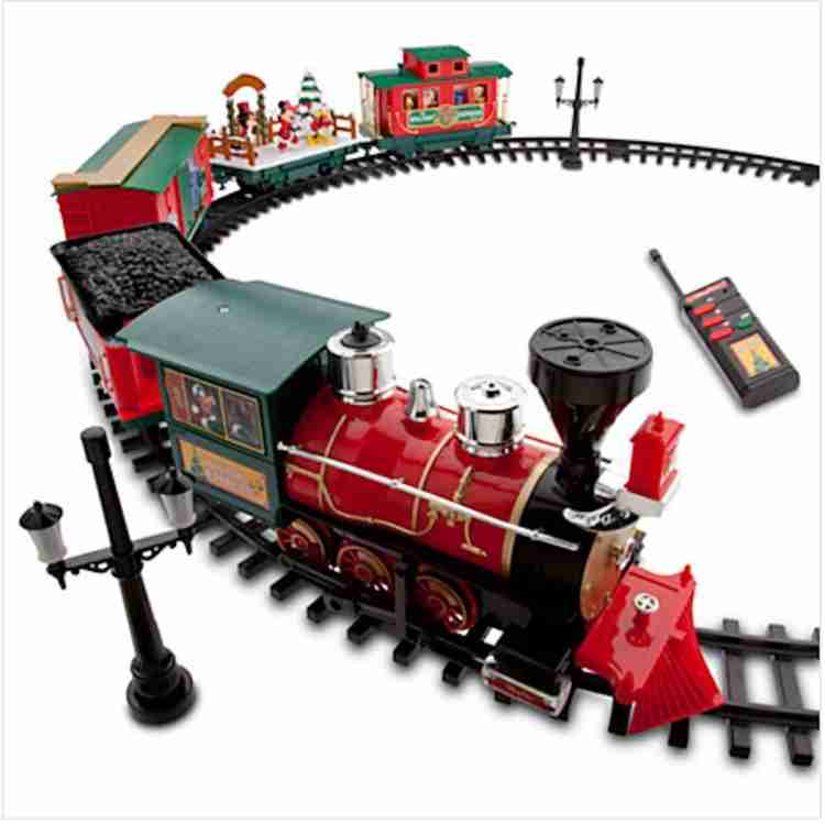 Mickey christmas train store set