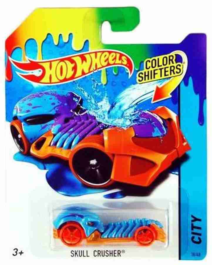 MATTEL Hot Wheels City Color Shifters Skull Crusher Car Hot