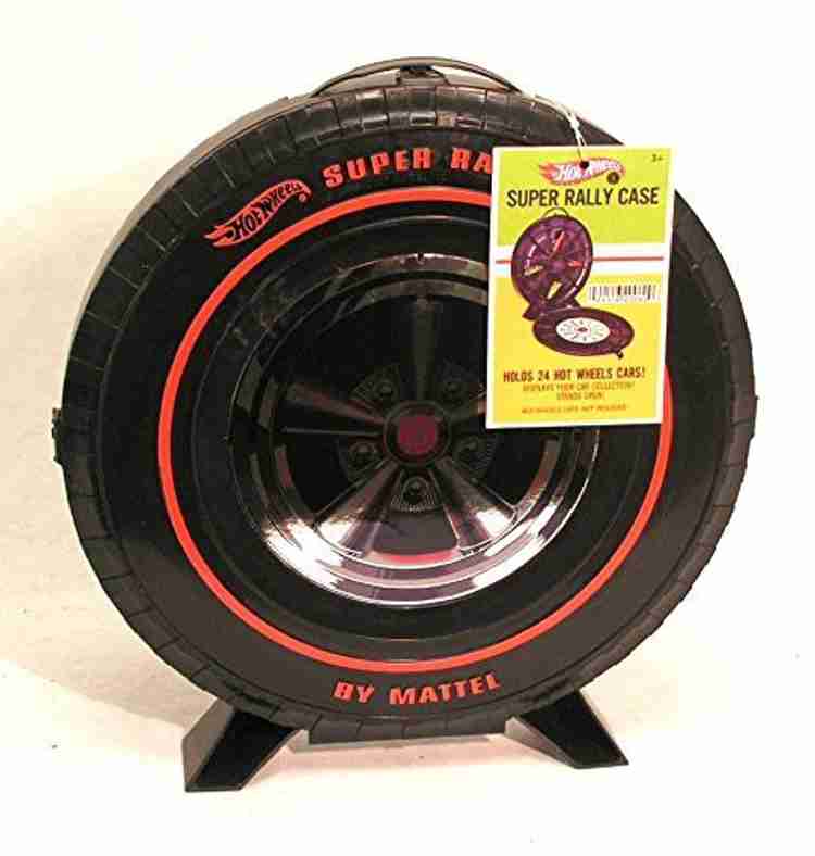 MATTEL Hot Wheels 24 Car Super Rally Carrying Case Hot Wheels 24