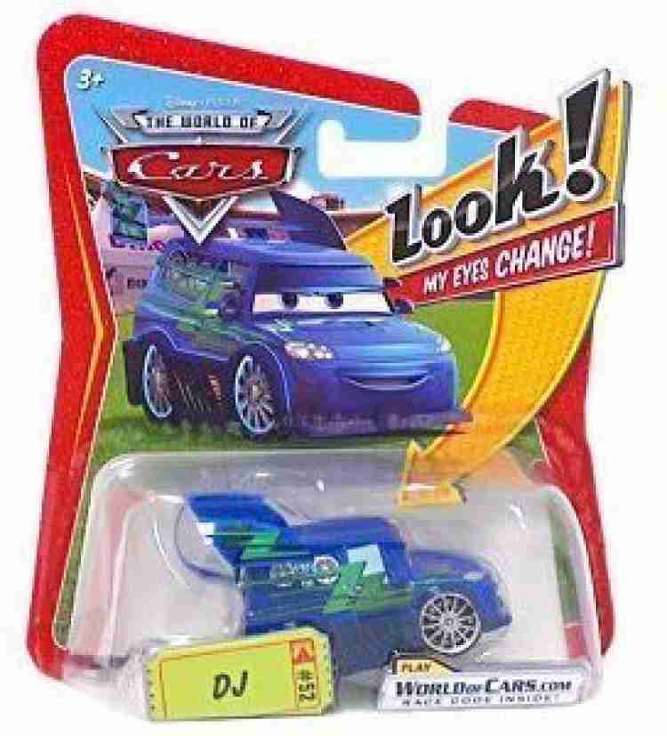 DISNEY Pixar Cars Movie 1:55 Die Cast Car With Lenticular Eyes Dj