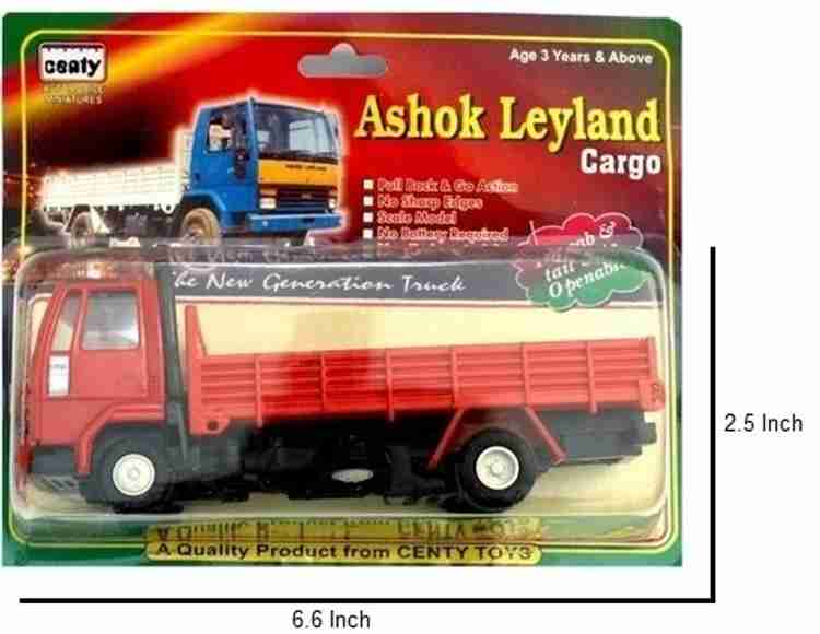 Toys Ashok Leyland Cargo Red . shop for centy products in India