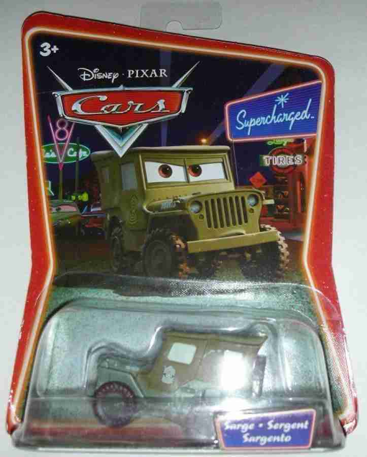 Cars sarge hot sale toy