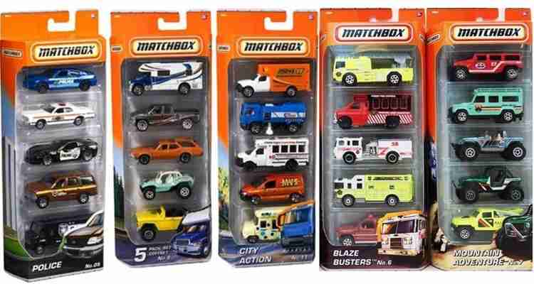 Matchbox 5 car pack hot sale