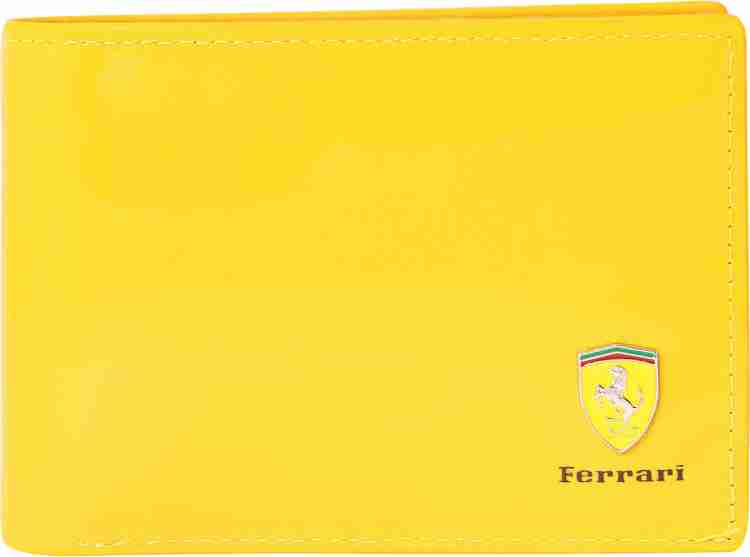 Ferrari wallet yellow on sale