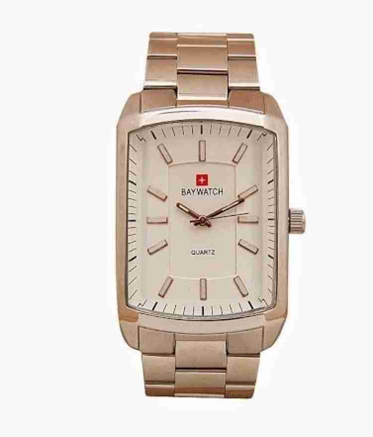 Baywatch 09260B WHT GLD 09260B Analog Watch For Men Buy