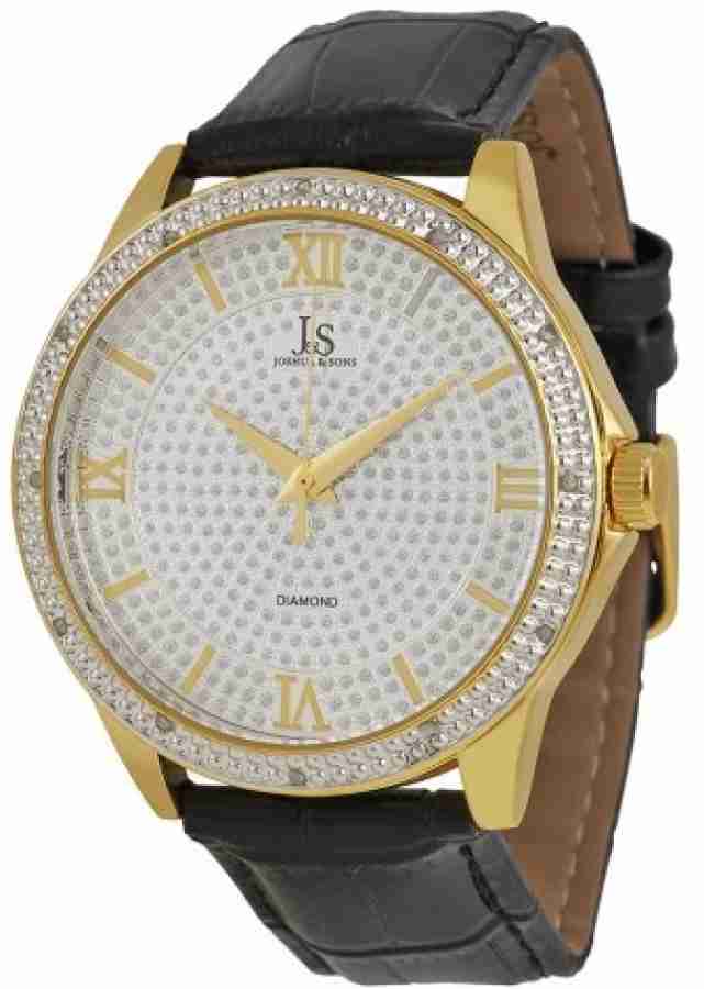 Joshua and sons diamond watch best sale