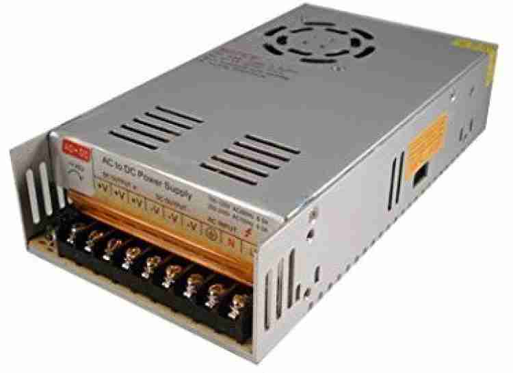 Allin1 Power Supply Driver adapter For CCTv & LED Strip AC110-220V TO DC 12V  30 AMP and 360watt Worldwide Adaptor Multi - Price in India