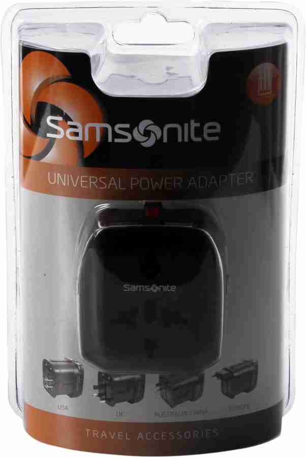 SAMSONITE Worldwide Adaptor Black Price in India Flipkart