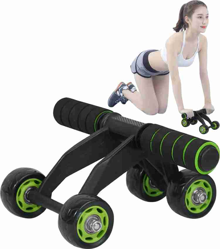YIXTY 4 Wheels Power Wheel Triple Abdominal Roller Abs Workout Fitness Machine Gym Ab Exerciser Buy YIXTY 4 Wheels Power Wheel Triple Abdominal Roller Abs Workout Fitness Machine Gym Ab Exerciser