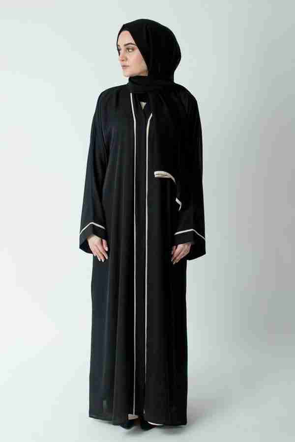 Dubai Collection Nida Matte Self Design Burqa With Hijab Price in India Buy Dubai Collection Nida Matte Self Design Burqa With Hijab online at Flipkart