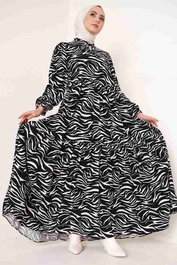 Self print abaya outlet