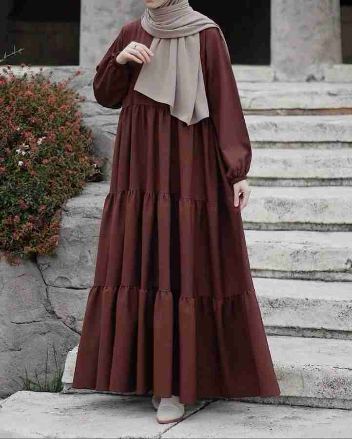 REENA Cotton Blend Abaya With Hijab Price in India Buy REENA Cotton Blend Abaya With Hijab online at Flipkart