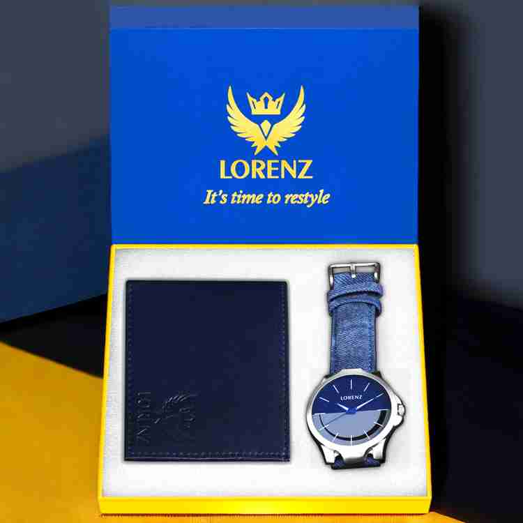 Lorenz watch and wallet combo 2025