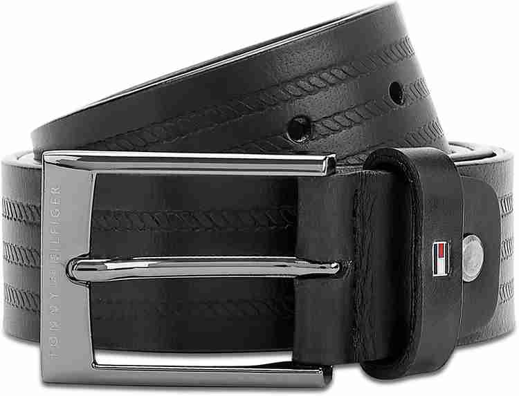 Tommy hilfiger genuine leather belt discount