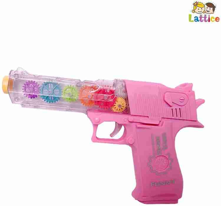 Pink shop gun toy