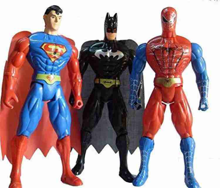 Batman spiderman on sale toys