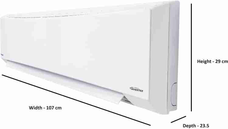 Panasonic 1.5 Ton 5 Star Split Inverter AC with Wi-fi Connect - White