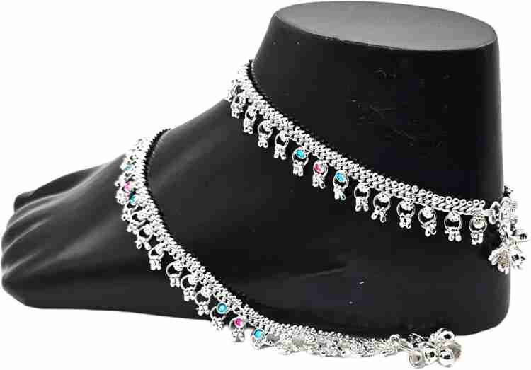 Chandi ki fancy best sale payal