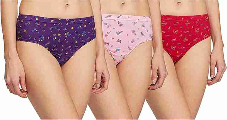 imtion ( Pack of 3 ) Women's Multicolour Cotton Panties Size 85
