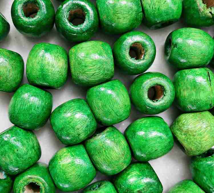 Craft Affair Wooden Macrame Beads 12mm Large Hole Loose Spacer For Art Craft Jewelry Wooden Macrame Beads 12mm Large Hole Loose Spacer For Art Craft Jewelry shop for Craft Affair products in India. Fl...