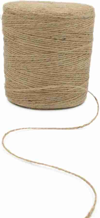 Crocheta Natural 2 Ply 500 m Jute Rope Twine Rope String Thread for Craft  Decoration. - Natural 2 Ply 500 m Jute Rope Twine Rope String Thread for  Craft Decoration. . shop