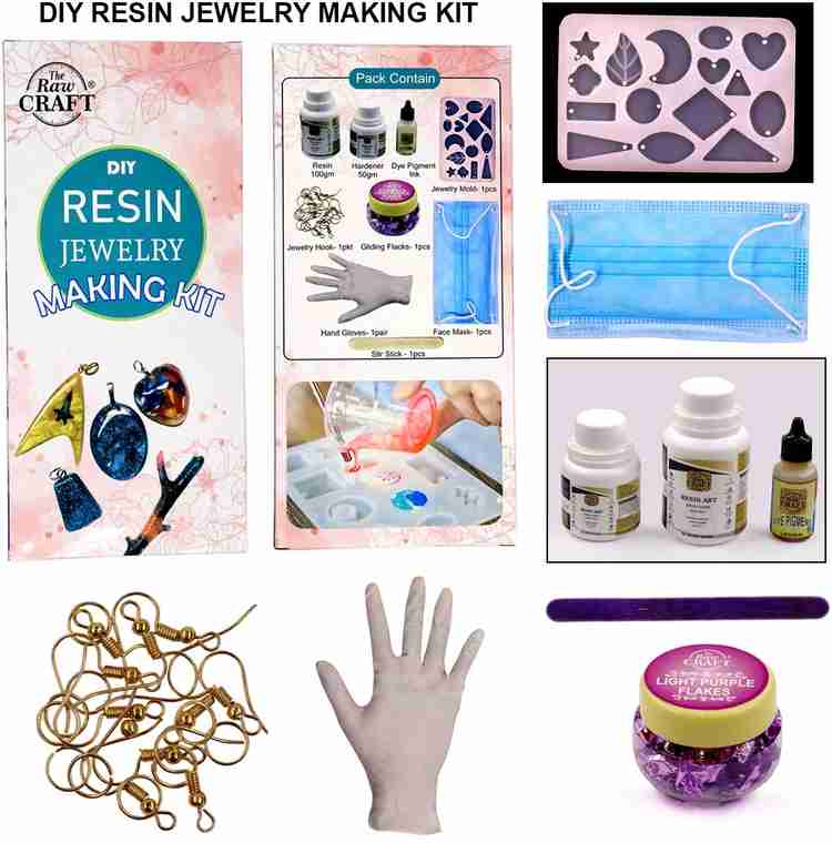 Resin jewellery top making kit