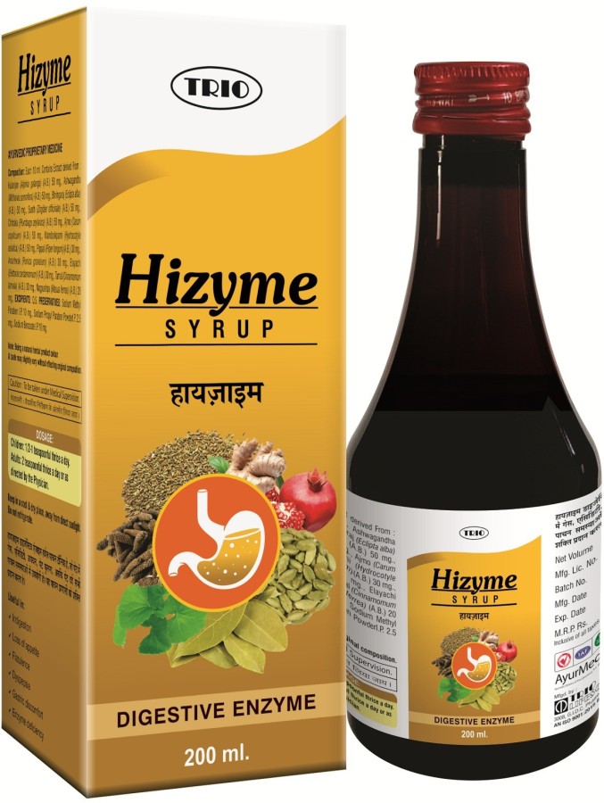 Hizyme Syrup Bottle of 200 ML