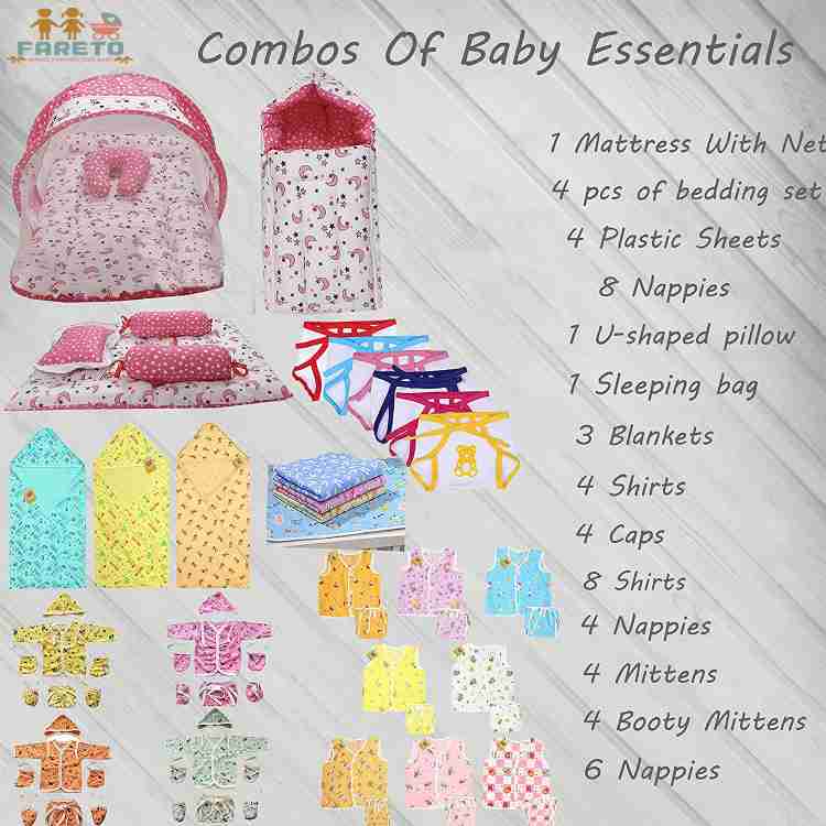 Fareto new shop born baby combo