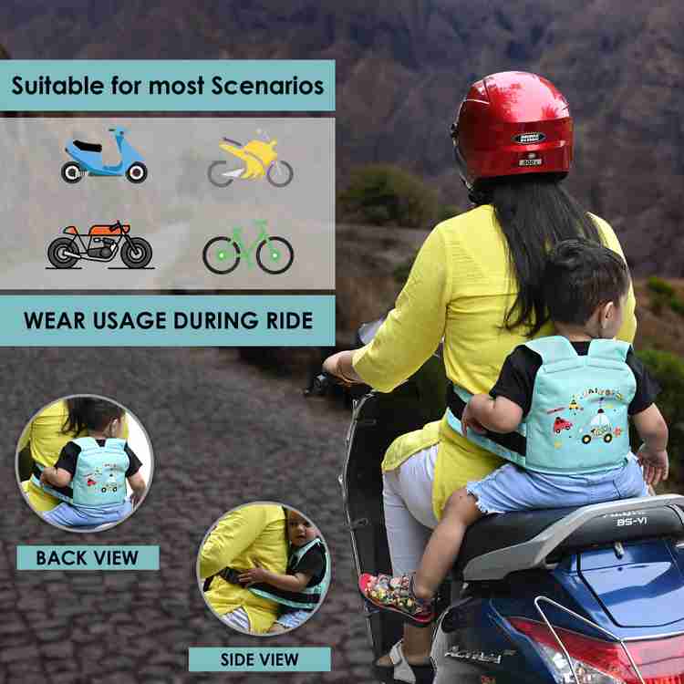 Momittle Kids Two Wheeler Safety Harness Belt to Secure Children