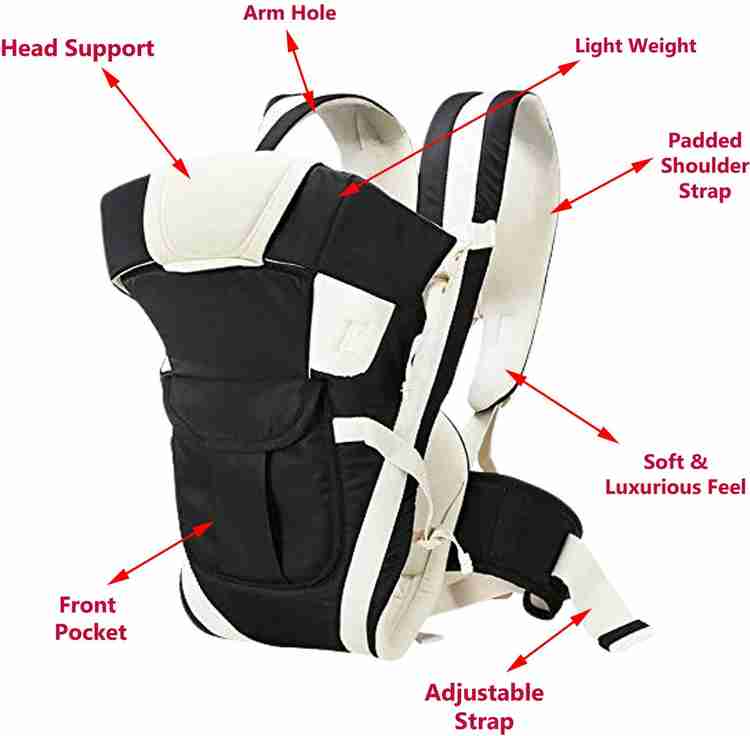 GBAKS High Quality Baby Carry Bag with Strong Belt 4 in 1 Position Baby Carrier Baby Carrier