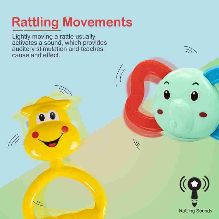 baybee Newborn baby toys Rattles Set for Babies 0 6 Months 7