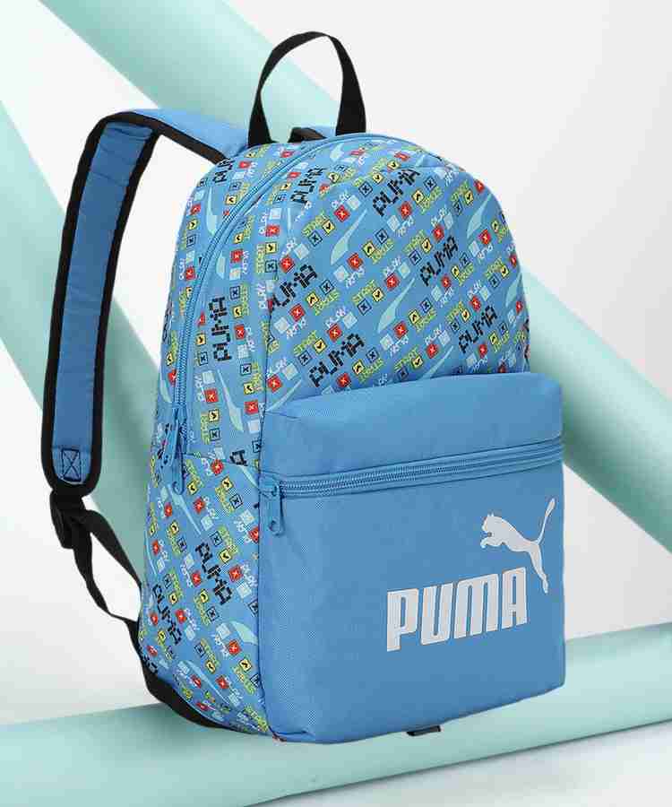 PUMA Phase Small Backpack 13 L Backpack Regal Blue AOP Price in India Flipkart