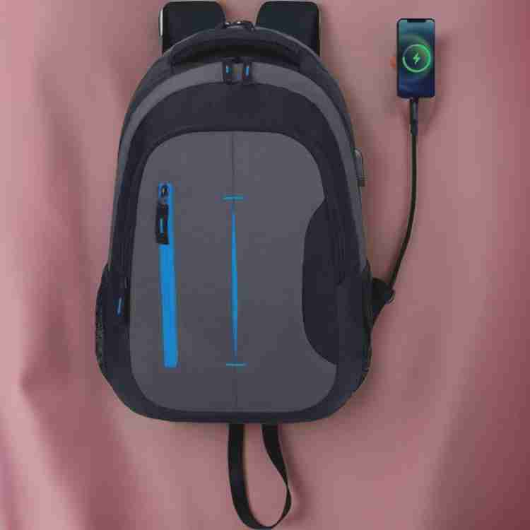 JairaJ bags men backpack college bags boys school bag school bags for boys 37 L Backpack Black Price in India Flipkart