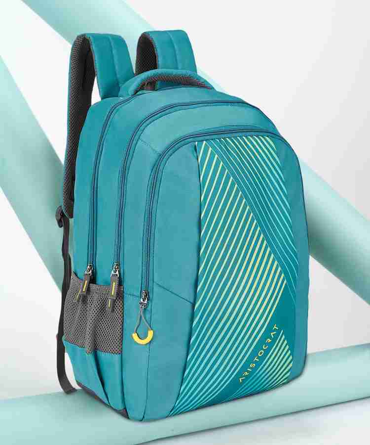 ARISTOCRAT Polyester 27L Gulf Backpack H Green For Men Women 27 L Backpack