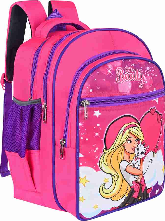 Girls pink school bag clearance