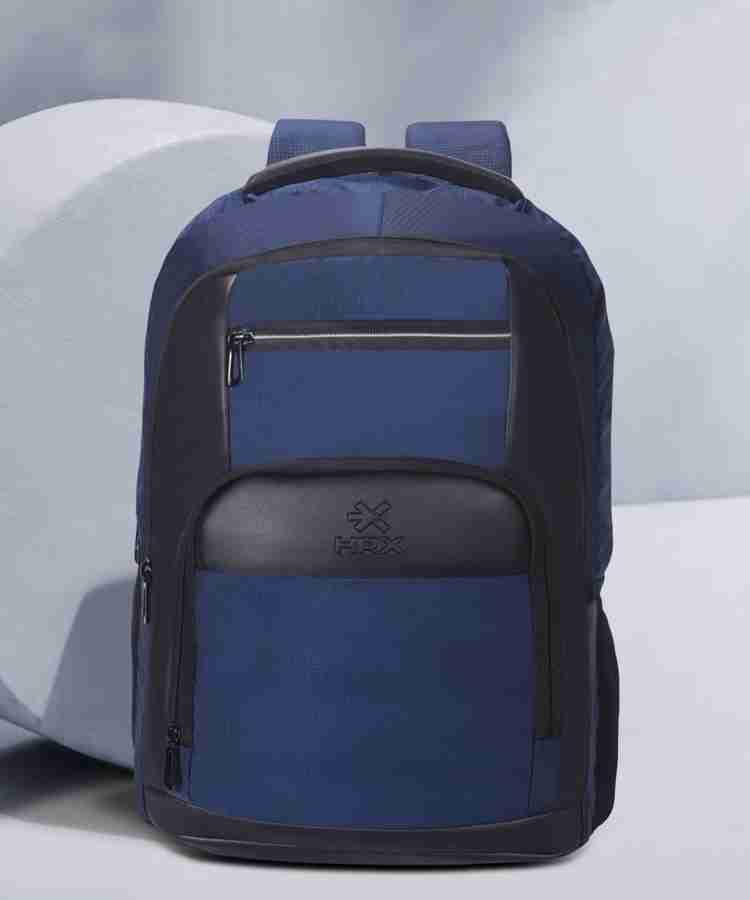 HRX by Hrithik Roshan Bange Captain Premium 35 L Laptop Backpack Navy blue Price in India Flipkart