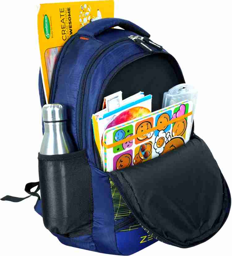 ZOBEX School Bag Kids Bag Kids Backpack Travel Bag For Boys Girls 22 L Backpack Navy Blue Price in India Flipkart