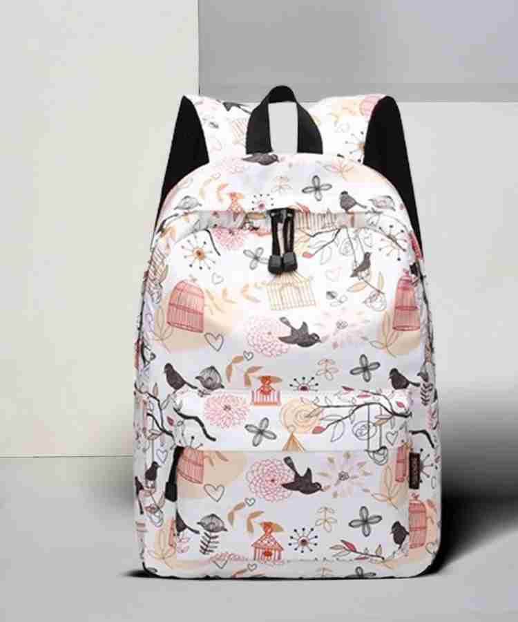 Fiona Backpacks for girls backpack for women college bag for girls school bag travel bag office bag 20 L Backpack Grey Orange Price in India Flipkart