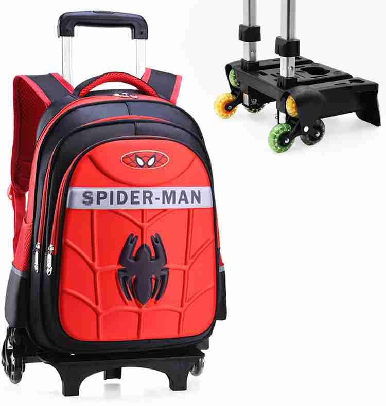 Girl school bag trolley hot sale