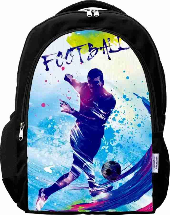 MY FAV Football Lover Laptop Backpack School Bag Sports Backpack 30 L Laptop Backpack Multicolor19 Price in India Flipkart