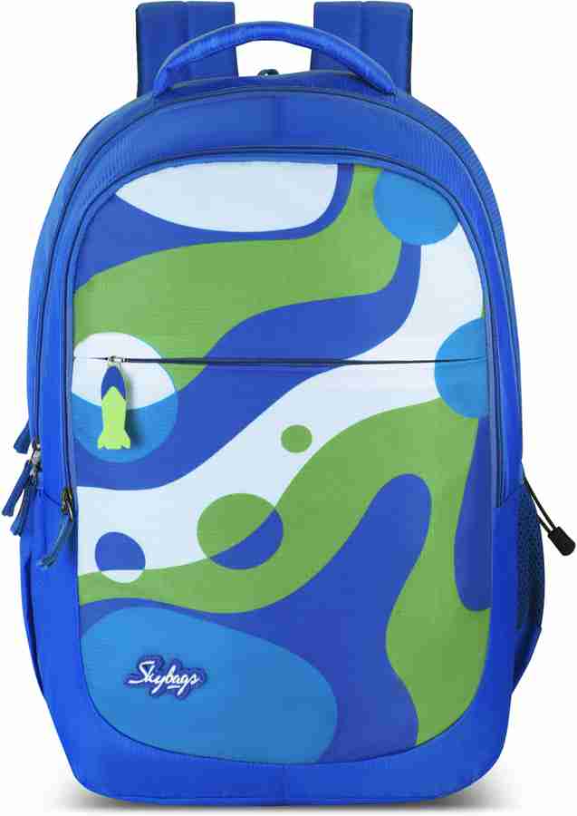 SKYBAGS SQUAD 04 SCHOOL BACKPACK SPACE BLUE 30 L Backpack Space Blue Price in India Flipkart
