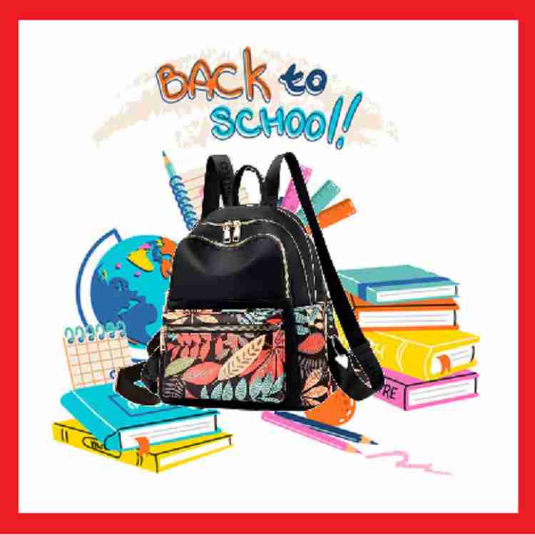 PERLENTE FINE Printed Latest and Stylist College School Casual Bag for Girls Women 1 L Backpack MULTICOLOR Price in India Flipkart