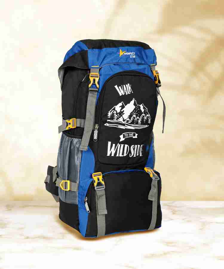 PERFECT STAR Backpack TRAVEL BACKPACK FOR OUTDOOR SPORT HIKING TREKKING BAG CAMPING RUCKSACK 70 L Backpack Royal blue Price in India Flipkart