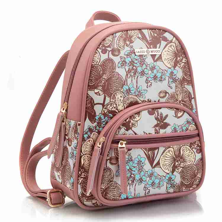 Leather backpack bags for girl cheap