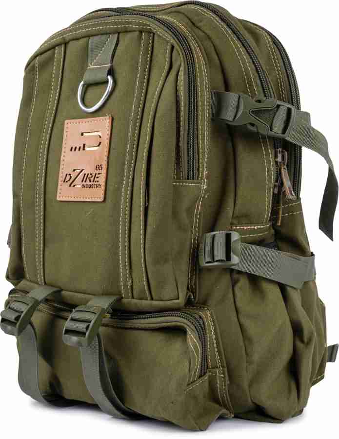 DZIRE Denim Large Vintage Backpack, Canvas Jumbo Daypack Travel 