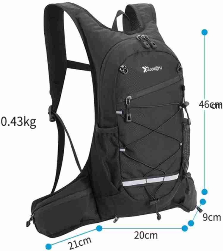 HASTHIP Trekking Backpack with 2L Water Bladder 2 L Backpack Multicolor Price in India Flipkart